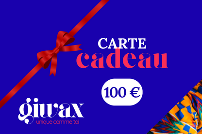 Carte-Cadeau Giwax Boutique : Offre une pièce africaine unique 💙